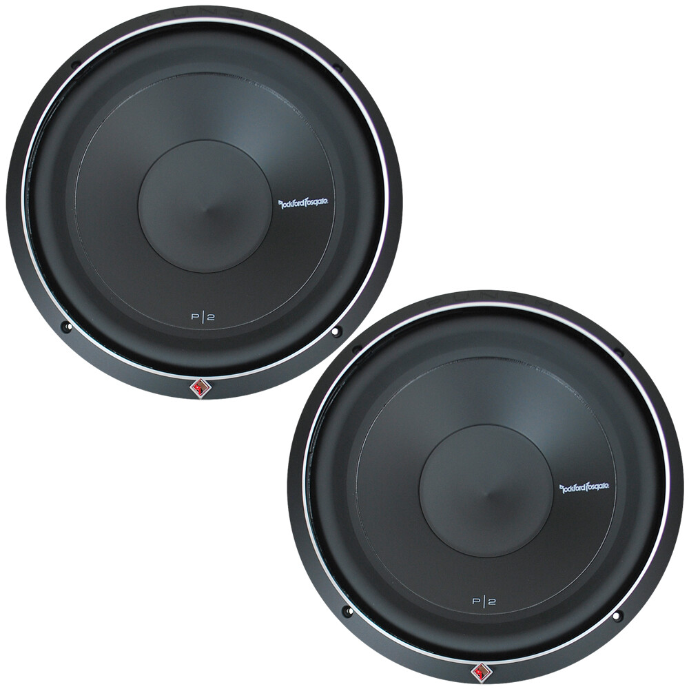 2) Rockford Fosgate P2D2-12 P2 Punch Series 12