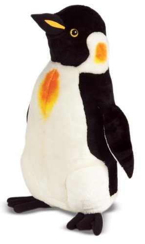 MELISSA UND DOUG GROSSER KUSCHEL PLÜSCH PINGUIN 60 CM TOP QUALITÄT LEBENSECHT NEU 12122