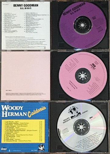 6 jazz swing cd bundle - Herman Basie Kenton Goodman - Picture 2 of 12