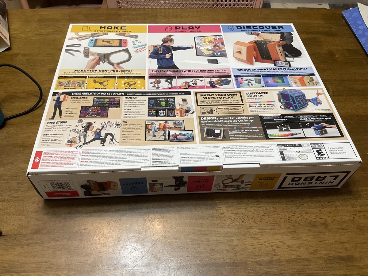 Nintendo Switch Labo Toy-Con 02 Robot Kit, Brand New, Sealed | eBay