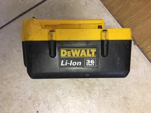 Аккумулятор dewalt 36v