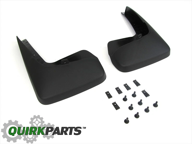 08-16 Chrysler Town & Country/Dodge Caravan Front Molded Splash Guards OEM MOPAR - Изображение 2 из 4