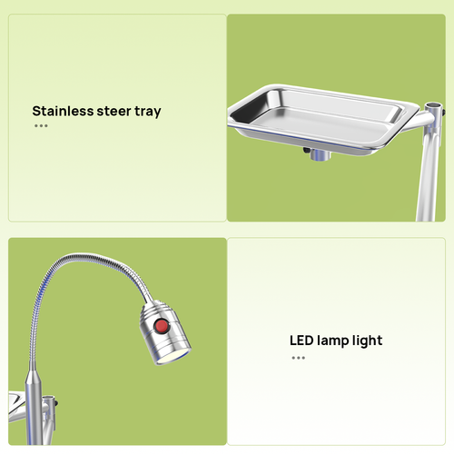 Sillon Silla Dental Portatil Plegable Movil con Luz LED Recargable USA - 第 15/19 張圖片