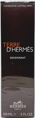 HERMES TERRE D'HERMES DEODORANT SPRAY FOR MEN 5.0 Oz / 150 ml BRAND NEW ITEM!!!