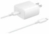 Samsung USB-C Fast Charging Wall Charger - White, 45W