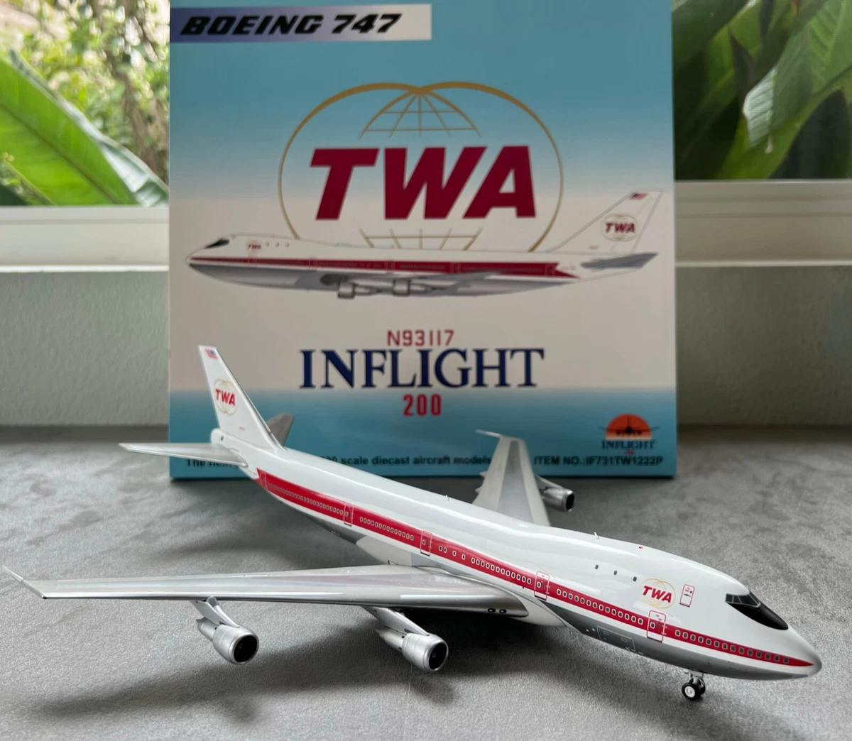 Inflight 1/200 トランスワールド航空 B747- 数量限定商品