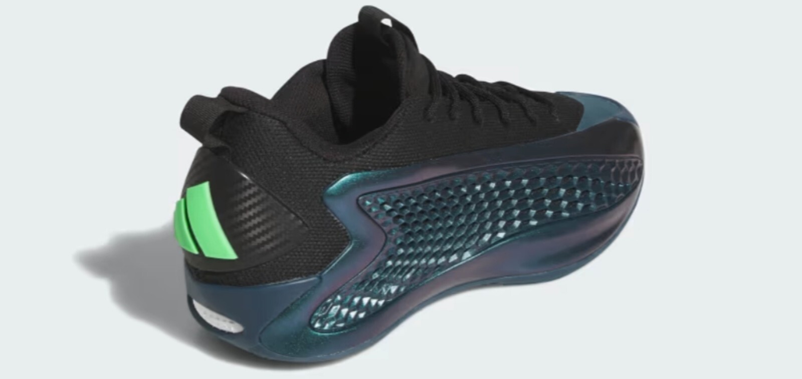 SAOLA Scarpa da basket uomo ADIDAS AE 1 Anthony Edwards Metamorphosis JQ6135 verde nero