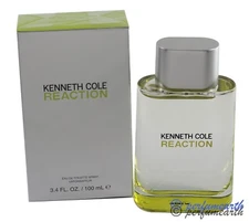 REACTION BY KENNETH COLE 3.4/3.3 OZ EDT SPRAY FOR MEN NEW IN BOX