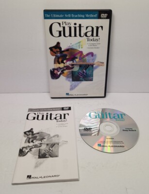 Play Guitar Today  Self Teaching Basic Guitar Lessons DVD Includes Booklet VGC