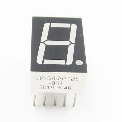 50PCS 0.56 inch 1 digit Red Led display 7 segment Common Anode Gute Qualität