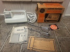 Vintage GE Custom Portable Mixer M21 Made in USA General Electric