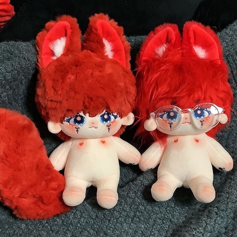 No attribute Red Fox Soft Plush 20cm Doll Stuffed Cute Children's