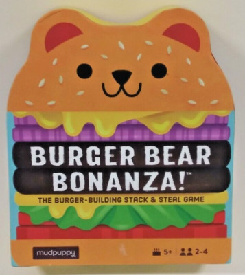 BURGER BEAR BONANZA! Board Game NEW/SEALED/FREE USA SHIPPING/SHIPS INT'L