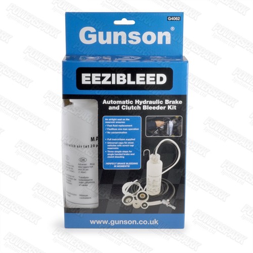 Gunson EEZIBLEED Brake and Clutch Fluid Hydraulic Bleeding Kit eBay