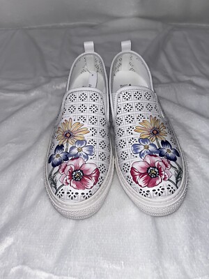 Spring Step L'Artiste Women's Reallove Fashion Sneaker White EU 41 / US 9.5/10