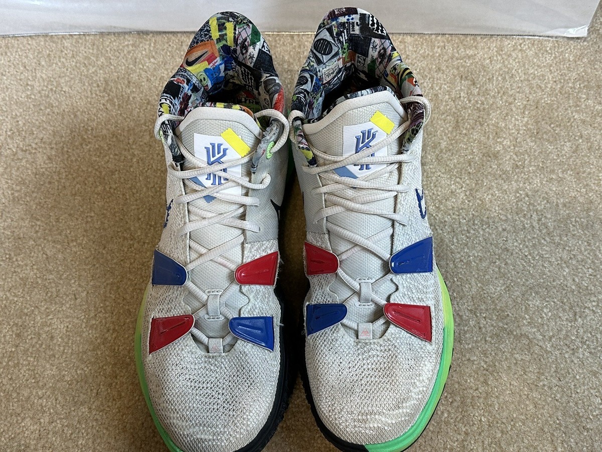 Nike Kyrie 7 Visions Light Bone Game Royal White DC9122-001