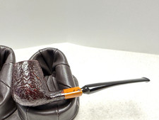 HILSON UNICORN #12 Blast Finished Brandy w Contrast Stain - BELGIUM