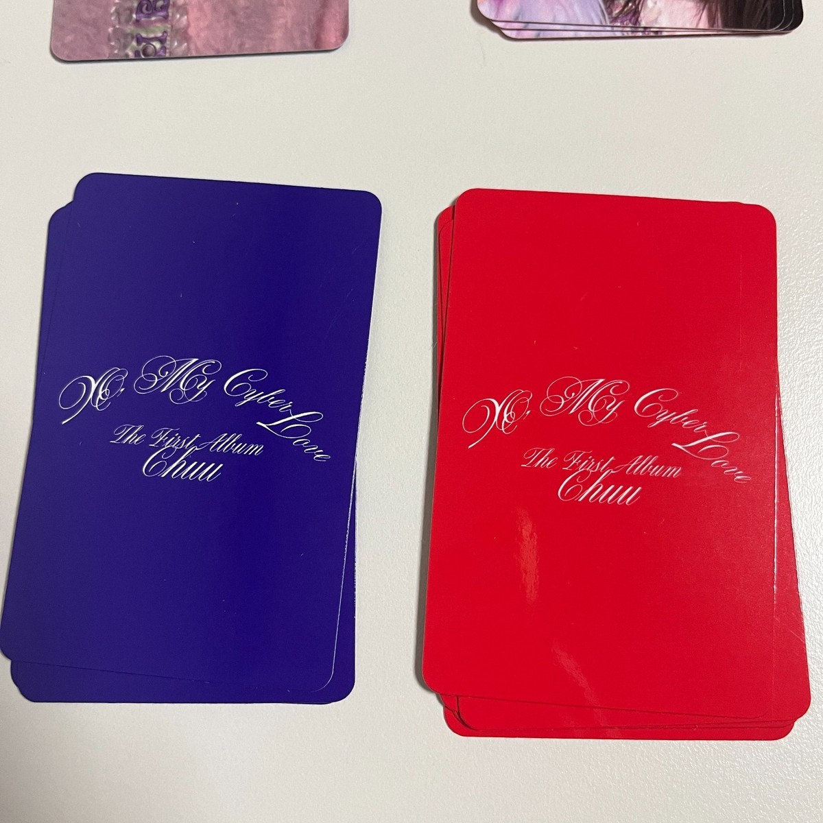 CHUU Tradking 18 Photocard SET First Album [XO, My Cyberlove