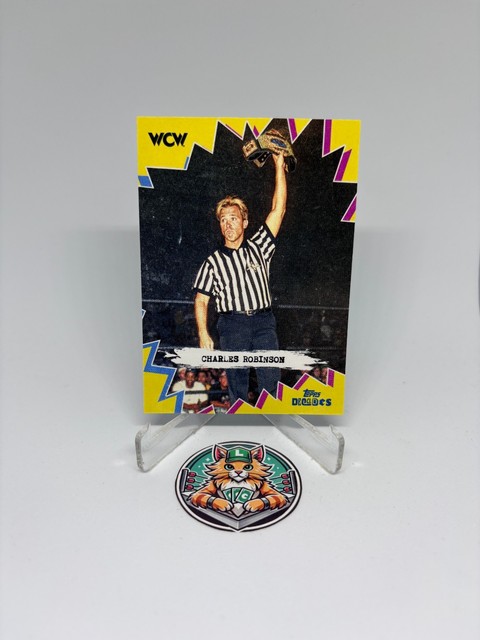 WWE Topps Decades 2026 Charles Robinson Behind The Curtain #159