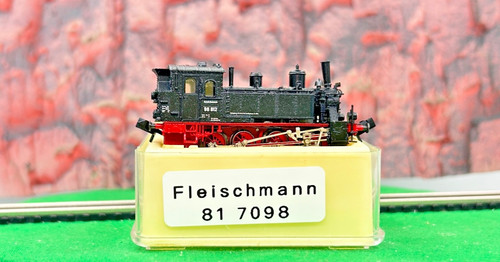 Fleischmann N 81 7098 Dampflok BR 98 812 DRG , mit Licht , in OVP, Neu | Condition: Neu