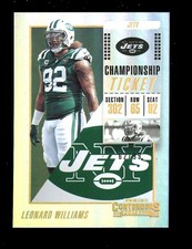 2018 Panini Contenders Championship Ticket #28 Leonard Williams NY Jets /99