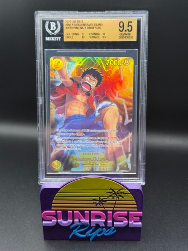 Monkey.D.Luffy graded BGS 9.5 for sale on eBay
