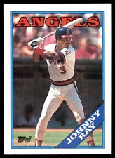 Johnny Ray 1988 Topps #115 California Angels MLB READ FREE SHIPPING AutographDen