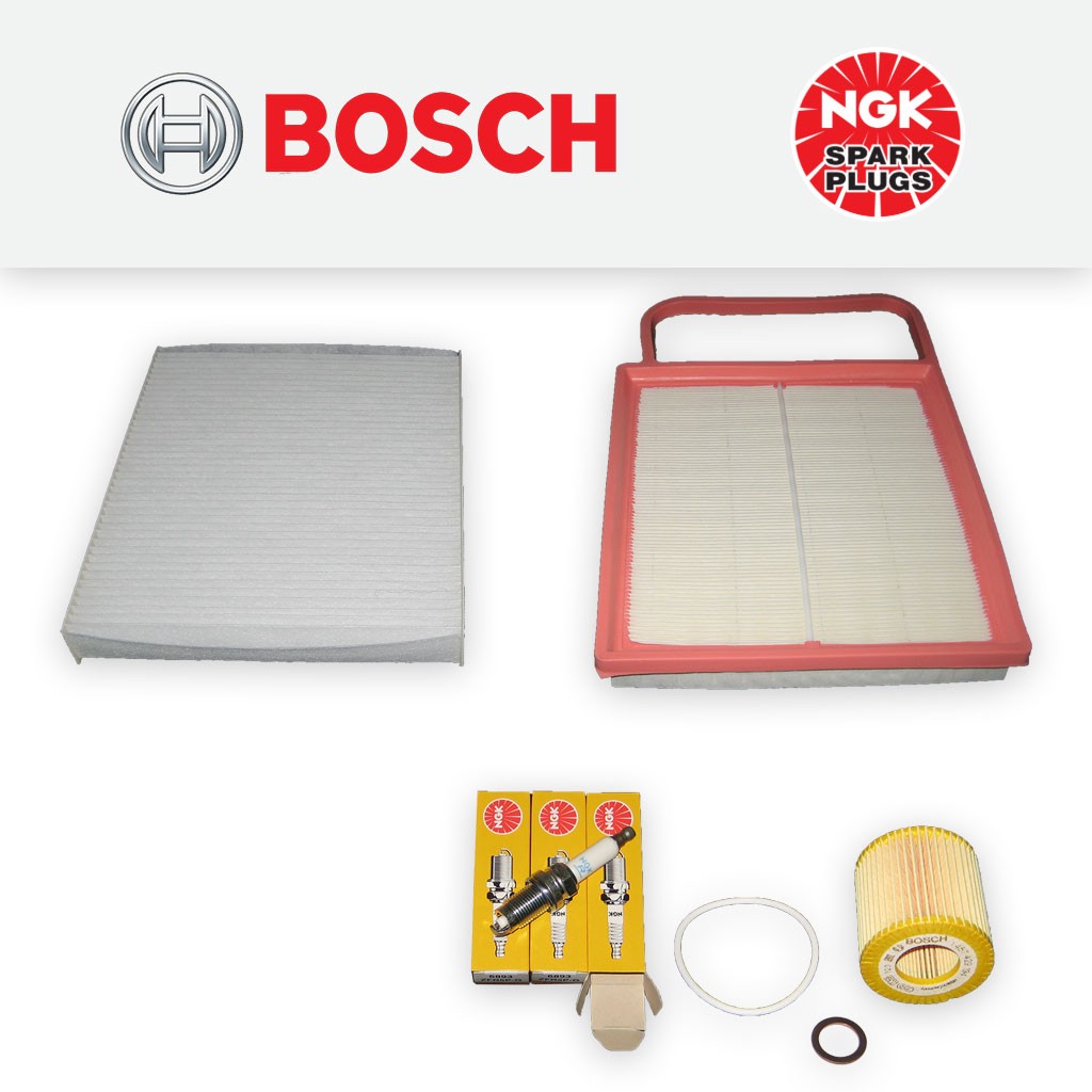 SERVICE KIT for SKODA FABIA (6Y) 1.2 6V AWY OIL AIR CABIN FILTER PLUGS 2002-2008