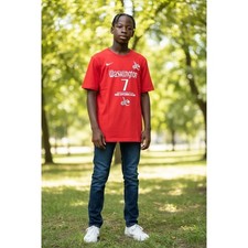 Nike Washington Mystics Ariel Atkins 7 Explorer Edition Red T-Shirt XL 18/20