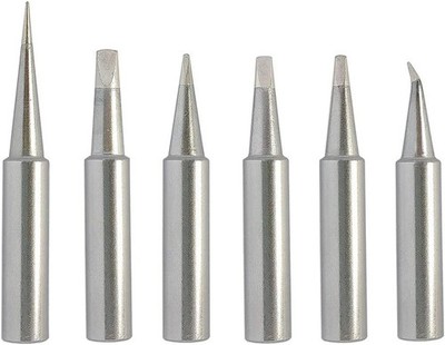 T18 Soldering Iron Tips 6Pcs Combo Replacement for Hakko FX-888D FX-888 FX8801 F
