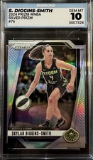 2024 Panini Prizm WNBA Skylar Diggins-Smith Silver Prizm #76 Diamond Gem MT 10