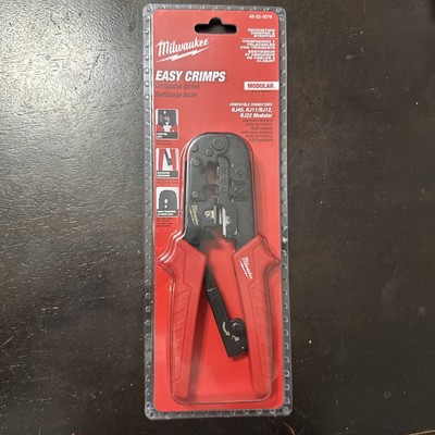 Milwaukee 48-22-3076 Ratcheting Modular Crimper & Stripper