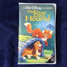Disney The Classics Black Diamond The Fox and the Hound VHS NEW CONDITION 