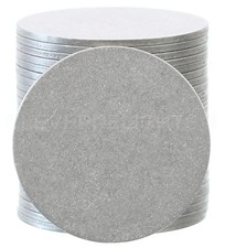 CleverDelights 1.5" Round Stamping Blanks - 10 Pack - 14GA 1.5 Inch, Gray