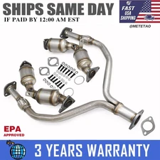Catalytic Converter with Flex Y-Pipe Fits 2009 2010 2011-2013 Infiniti G37 3.7L
