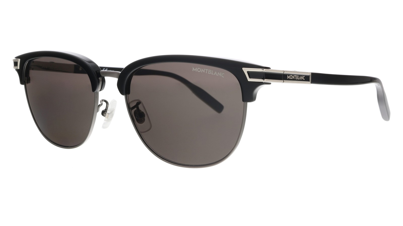 Солнцезащитные очки Montblanc MB0040S-005 Black Cateye 43290₽