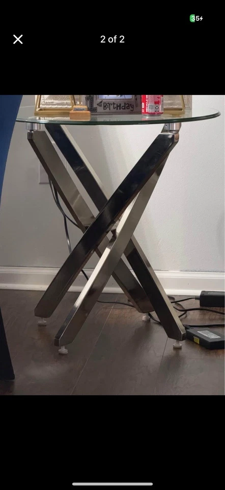 Coffee Table And 2 End Tables  - Image 2 of 2