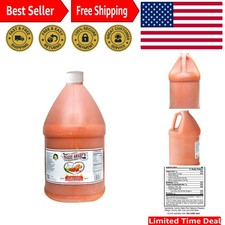Gourmet 1 Gallon Hot Habanero Pepper Sauce - Hand-Picked, Vegetarian-Friendly
