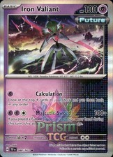 Iron Valiant 80/162 Rare Holo Temporal Forces Pokemon