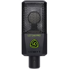 Lewitt LCT 240 PRO Large Diaphragm Condenser Microphone - Black