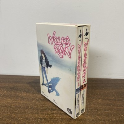 Wolfs Rain Volume 1 & 2 By Bones Keiko Nobumoto Box Set Comic Paperback