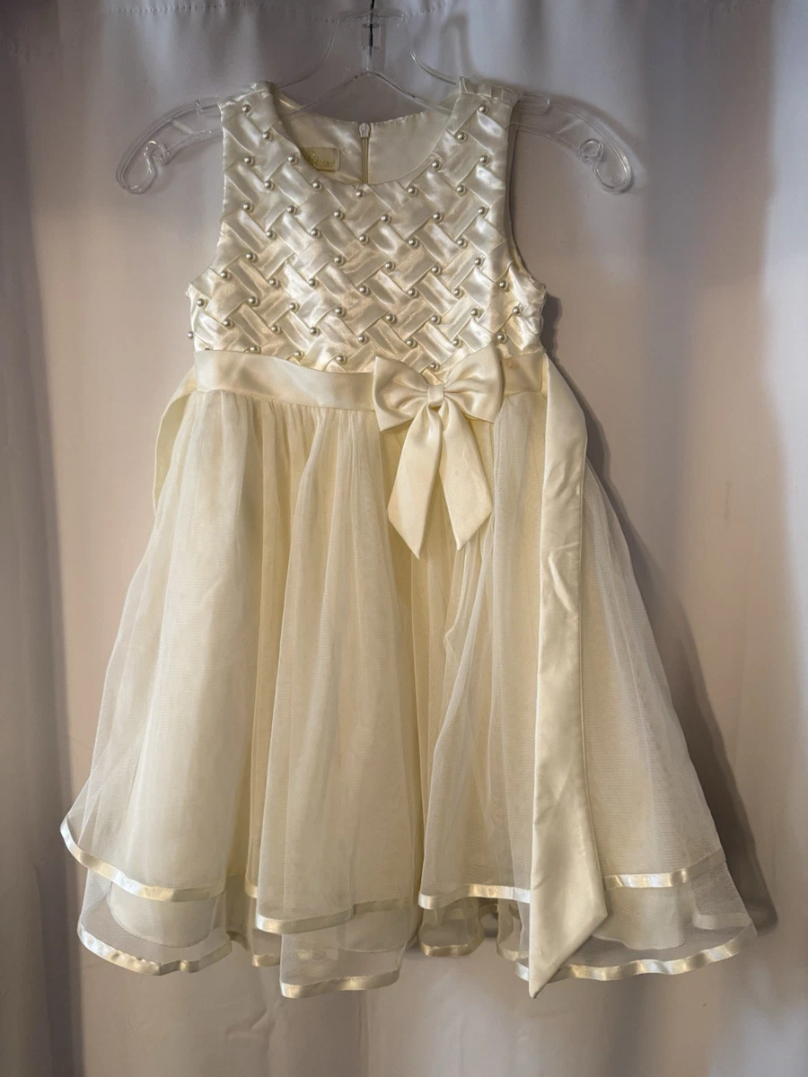 American Princess Sleeveless Dresses Ivory for Girls for sale | eBay
