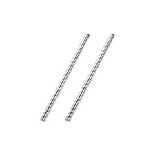2pcs 5mm x 100mm 304 Stainless Steel Solid Round Rod for RC DIY Craft
