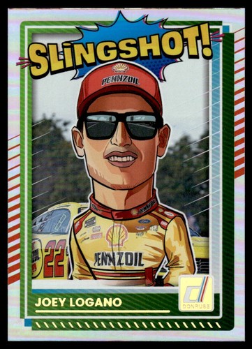 Joey Logano #3 2025 Panini Donruss NASCAR Slingshot card