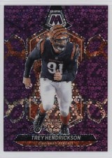 2024 Panini Mosaic No Huddle Purple Prizm 31/50 Trey Hendrickson #48 03rx