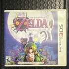The Legend of Zelda: Majora's Mask 3D Nintendo 3DS Game, Nintendo, Manual, 2015