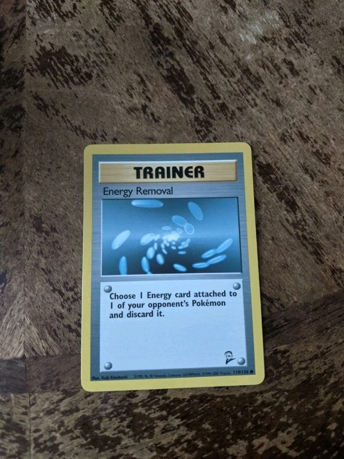 Pokemon Base Set 2 Energy Removal 119/130