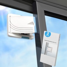 STERGDE Sliding Door Lock 2 Pack, Child Safety Lock For Sliding Glass Doors,