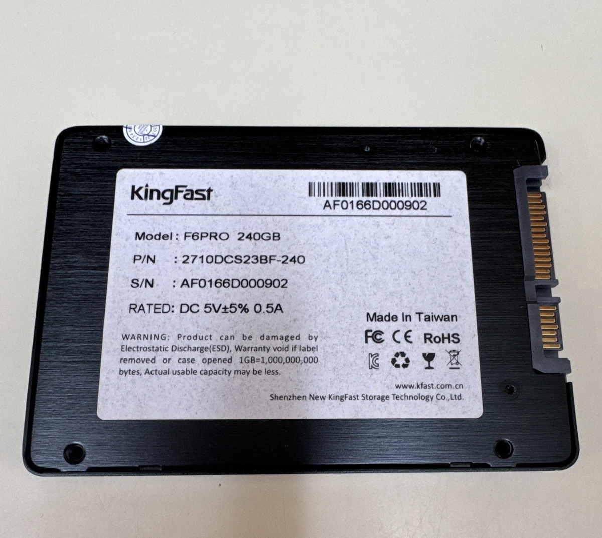 KingFast Hard Drives (HDD, SSD & NAS) for sale | eBay