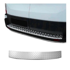 Rear Bumper Sill Cover Protector Guard for Ford Transit 2015-2025 Aluminium